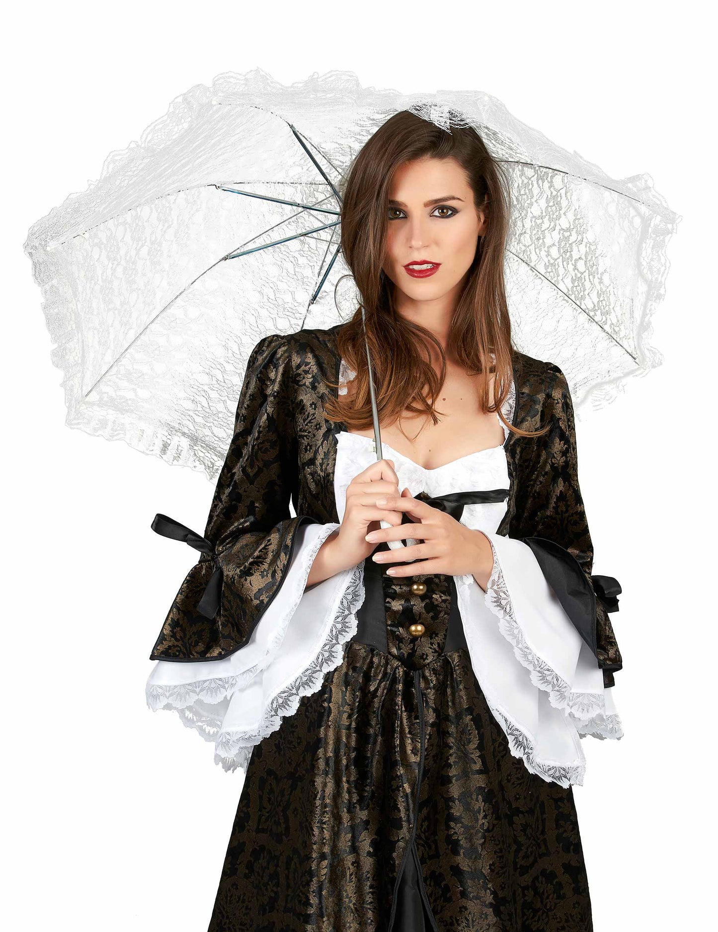 Čipka za imitaciju bijele nijanse