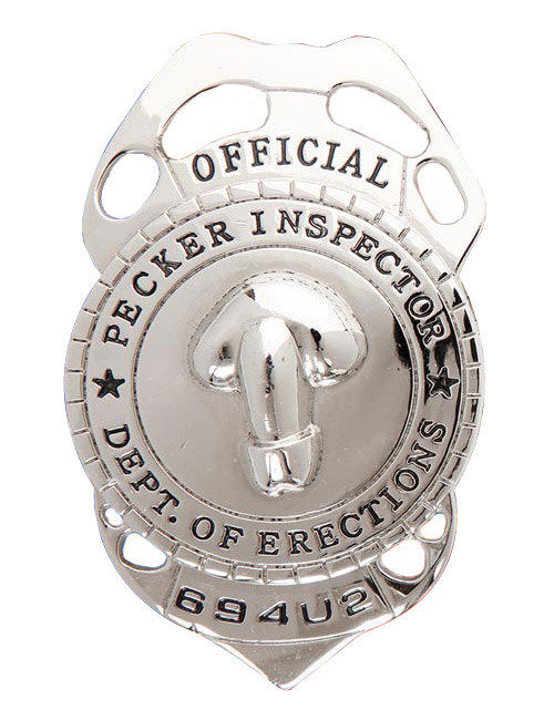 Srebrni nestašni nestašni policajac