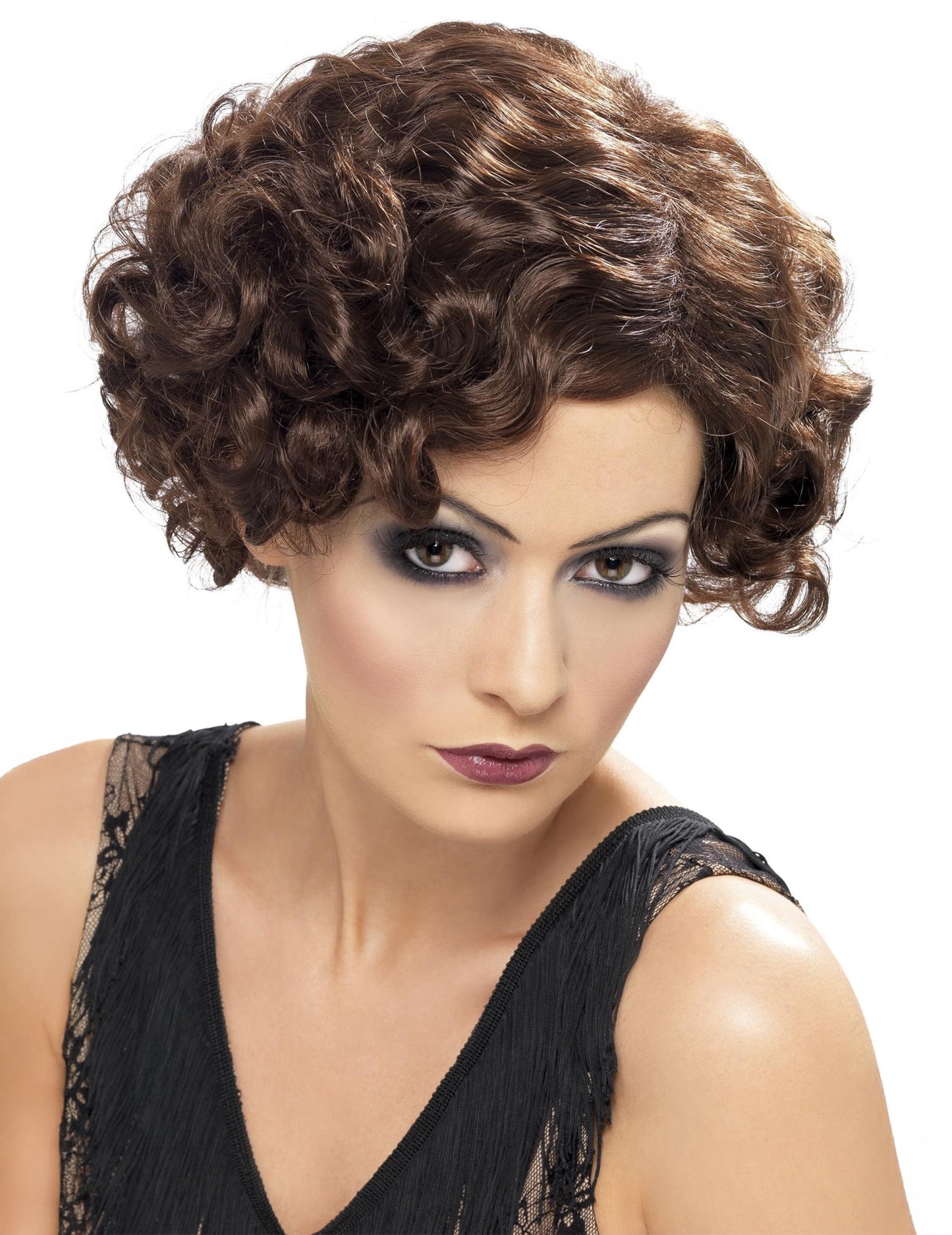 Ženska valovita kabareta perika