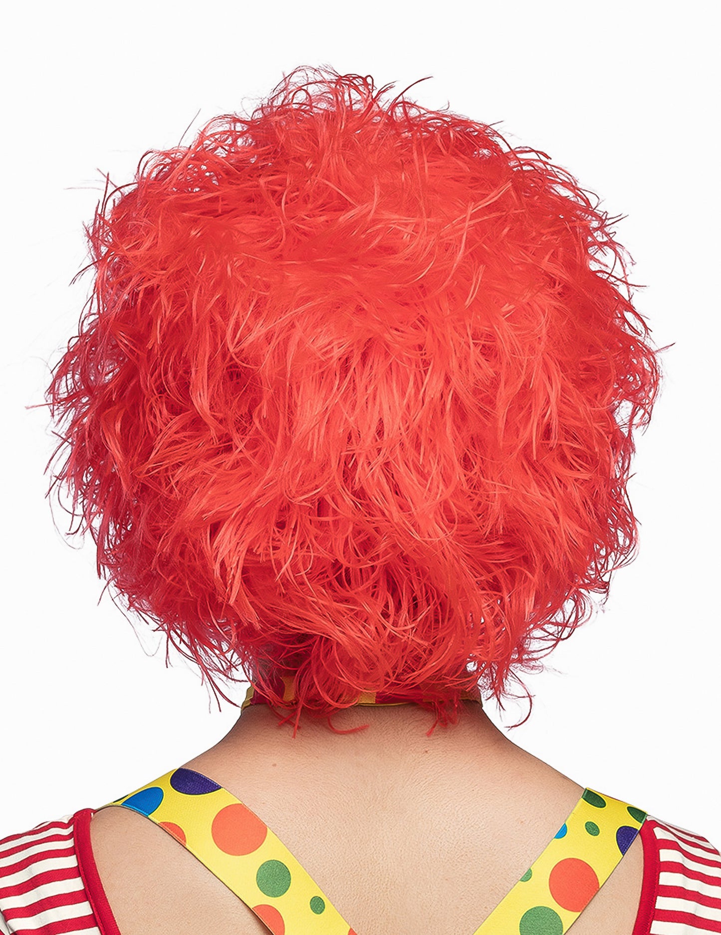 Crvena boja klauna perika žena