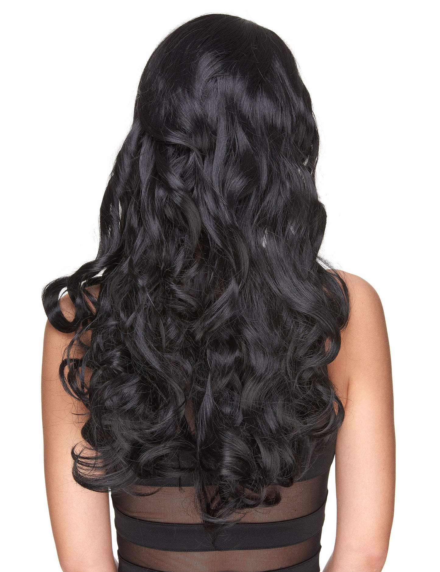 Dugo -blijedo luksuzna luksuzna luksuzna žena - 251G