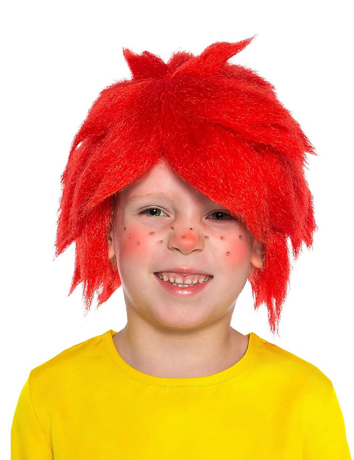 Perika Pumuckl za dijete crvena raščupana