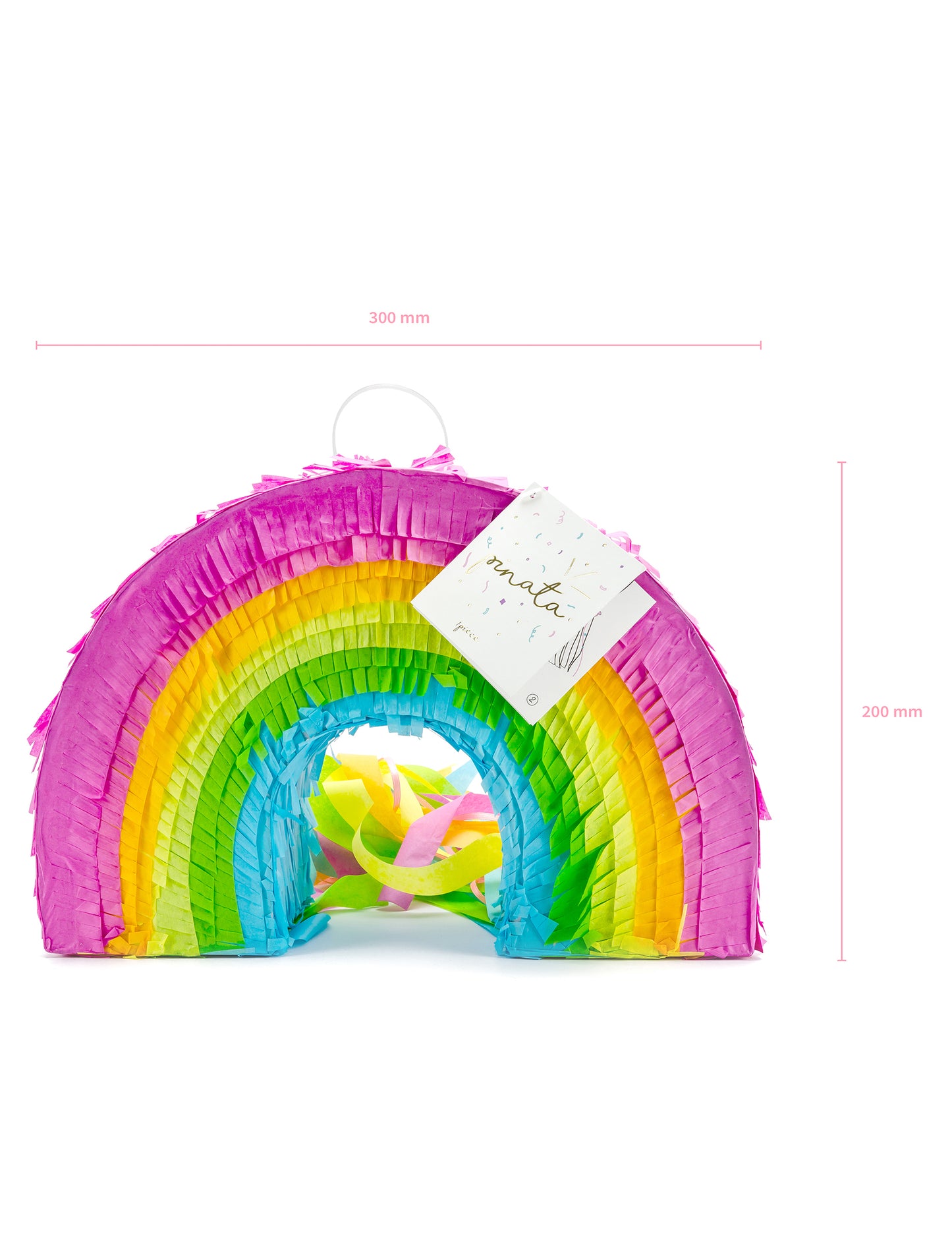 Piñata Rainbow 30 x 20 x 10 cm