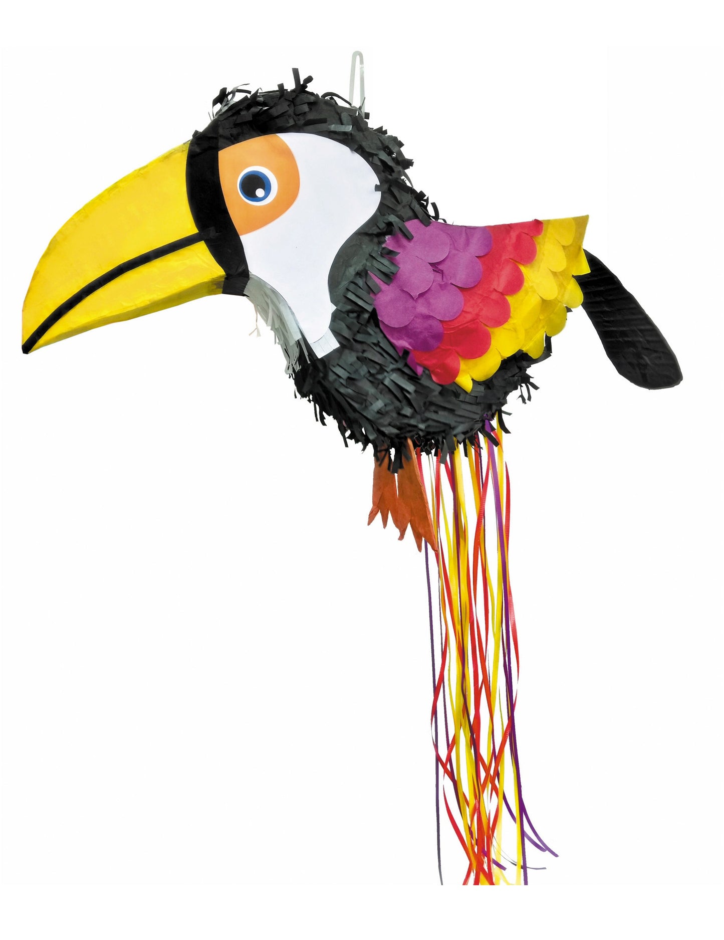 Toucan tropska piñata 52 x 32 cm