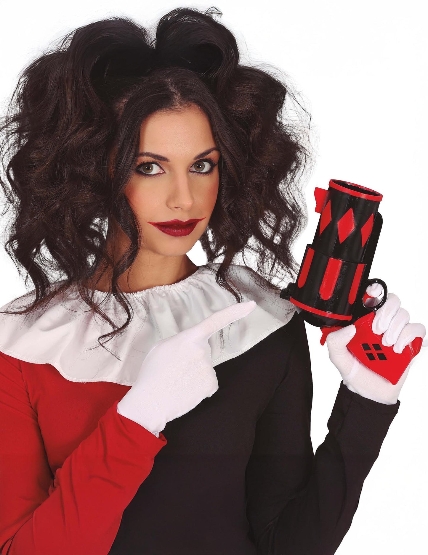 Crveni i crni Harlequin pištolj