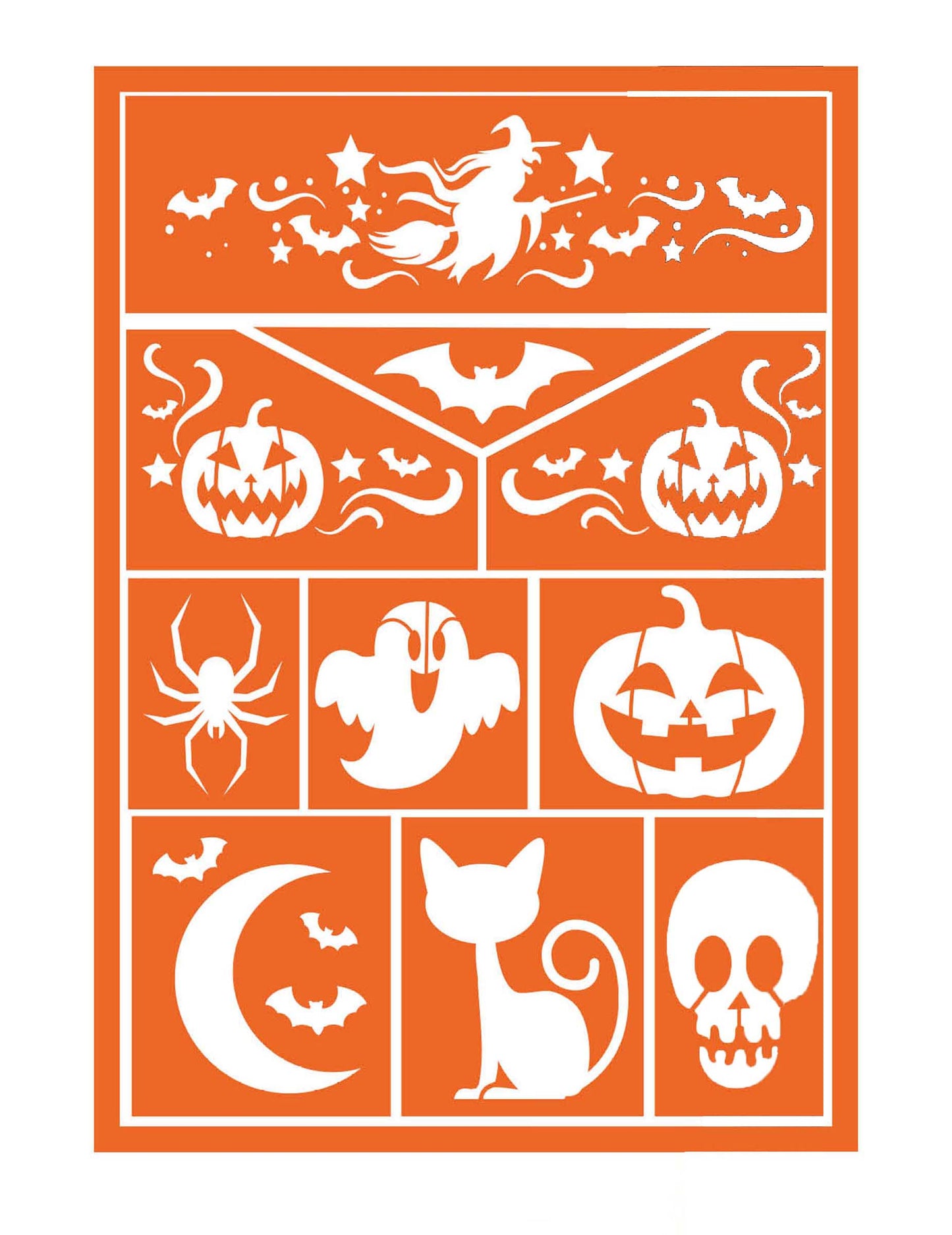 Sretni šminkanje za dječju vještica