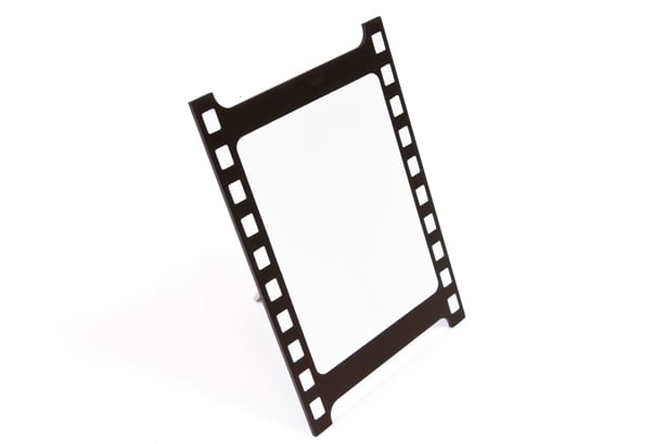 Drveni crna kino držač izbornika kolut