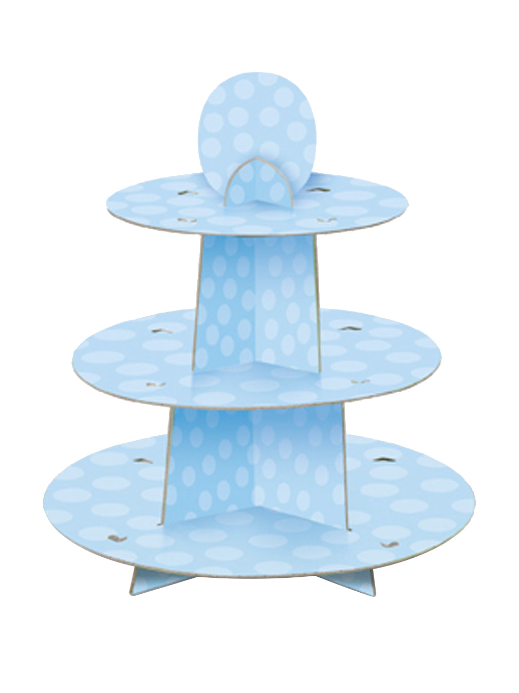 Zaslon plave torte 34 x 30 cm