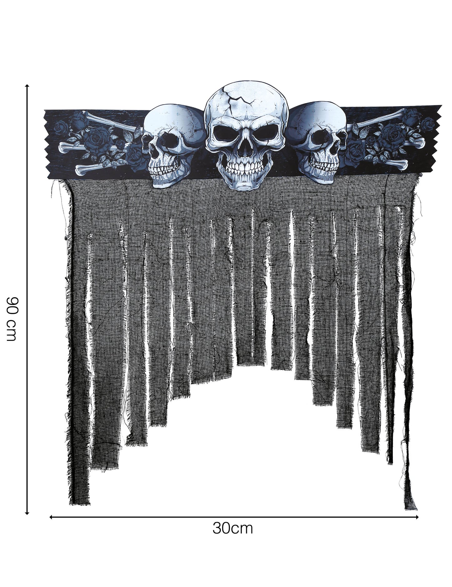 Zavjesa za vrata vještine 90 x 30 cm