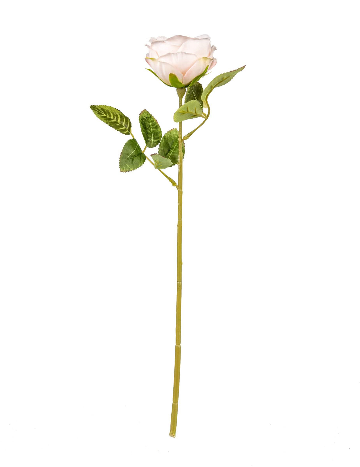 Pogled sa strane na umjetnu roza za vjenčanu dekoraciju