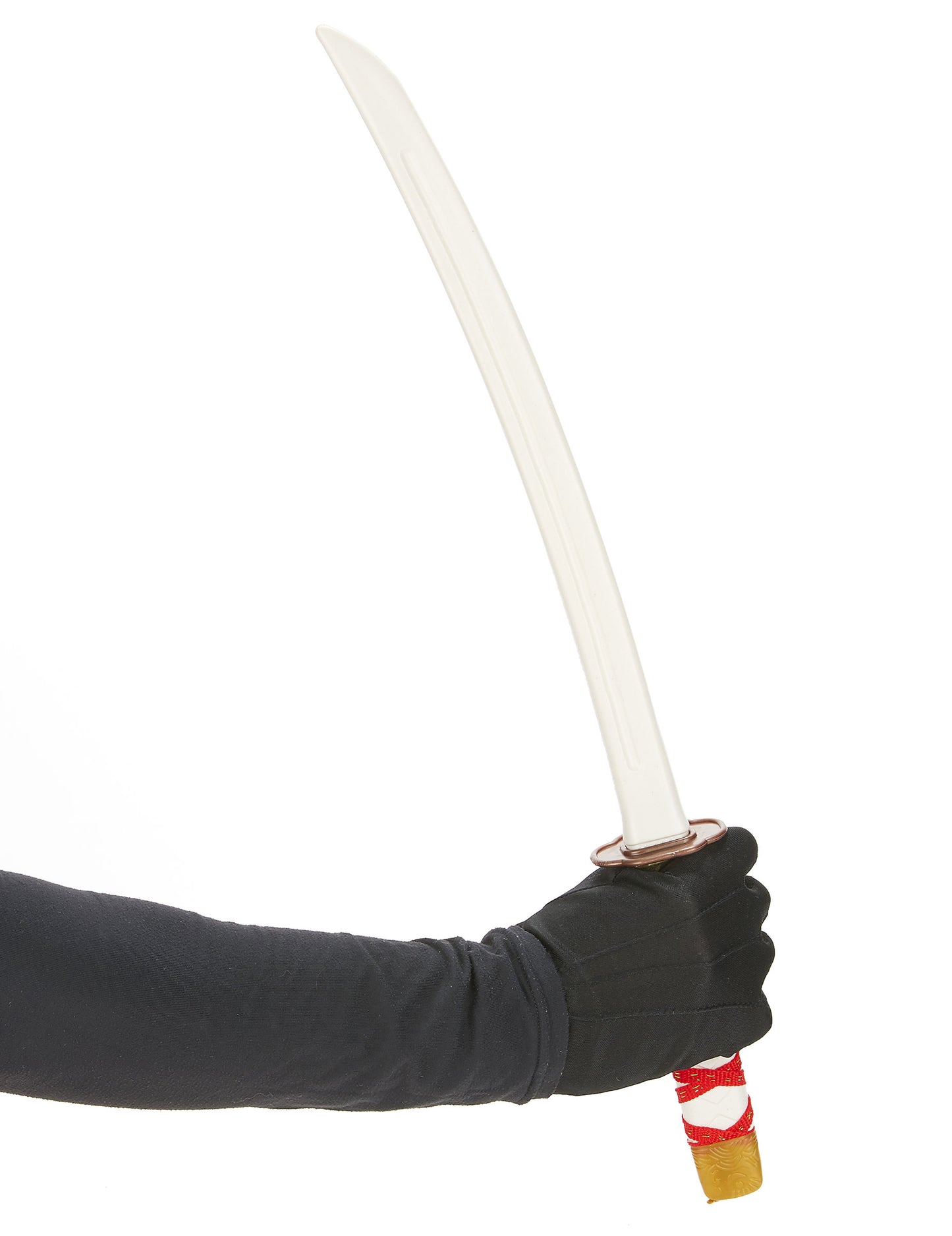 Ninja sablja u crvenoj plastičnoj djetetu