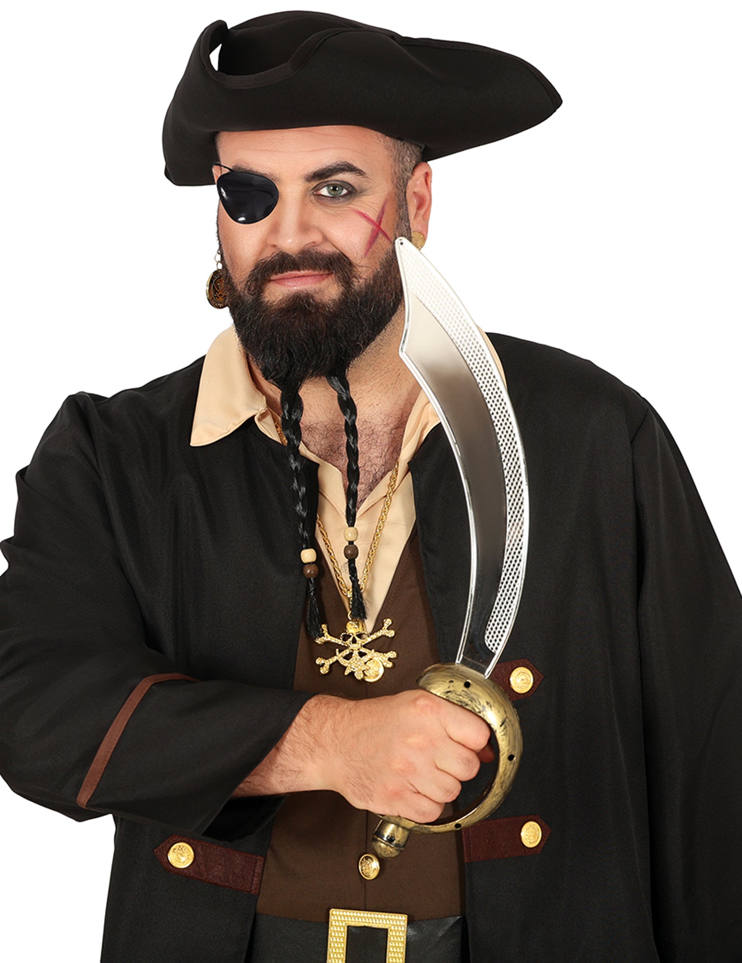 Sablja i sakrij plastično gusarsko oko