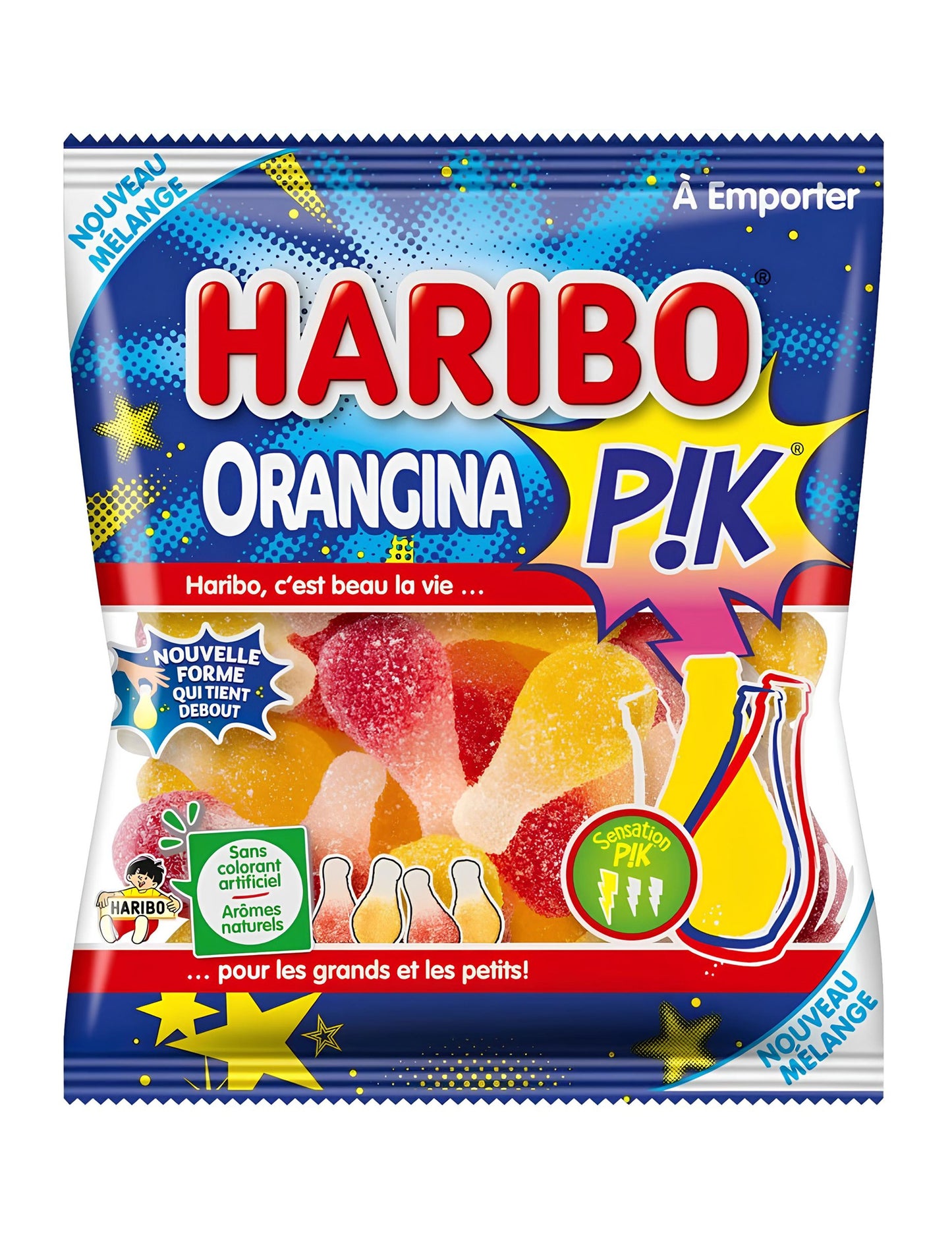 Orangina pik haribo bombon