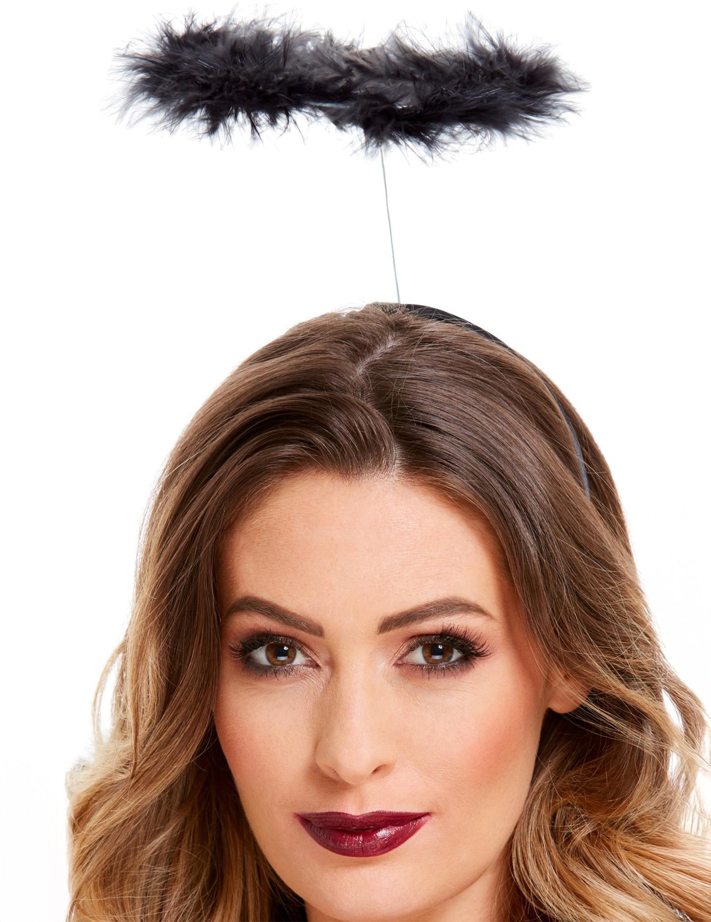 Odrasla crna halo glava