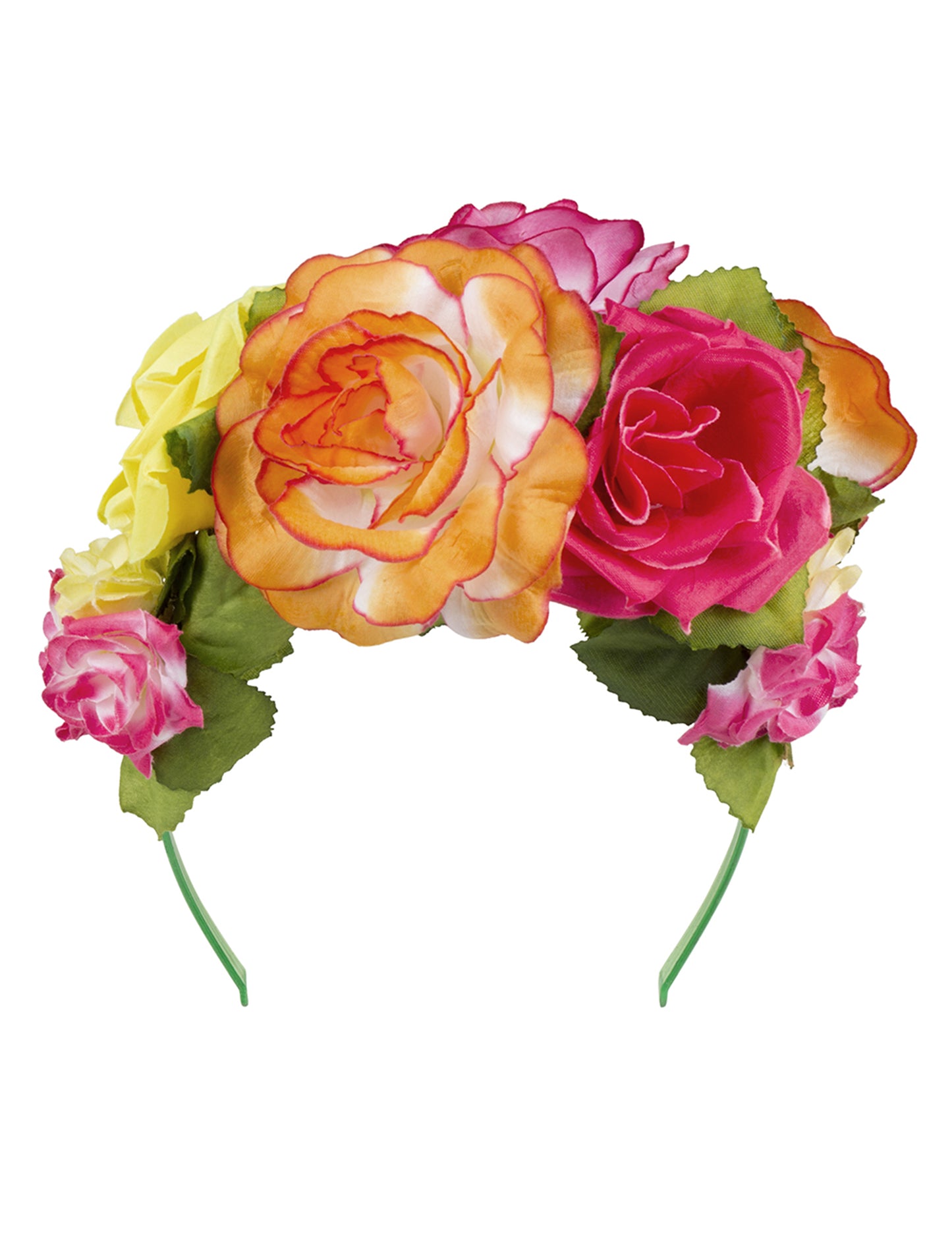 Šarene cvjetne trake za glavu žena