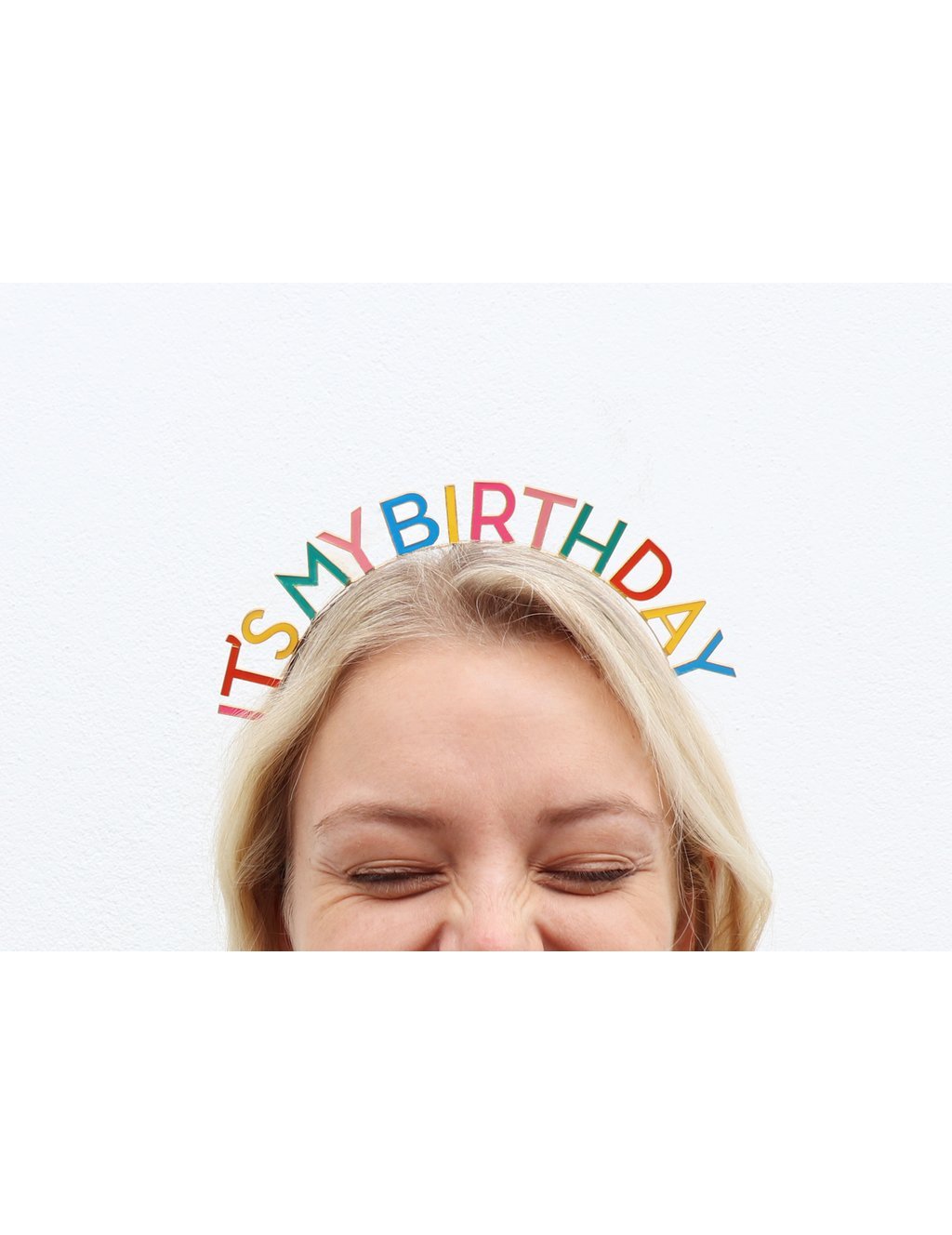 To je moj rođendanski odrasli traka za glavu