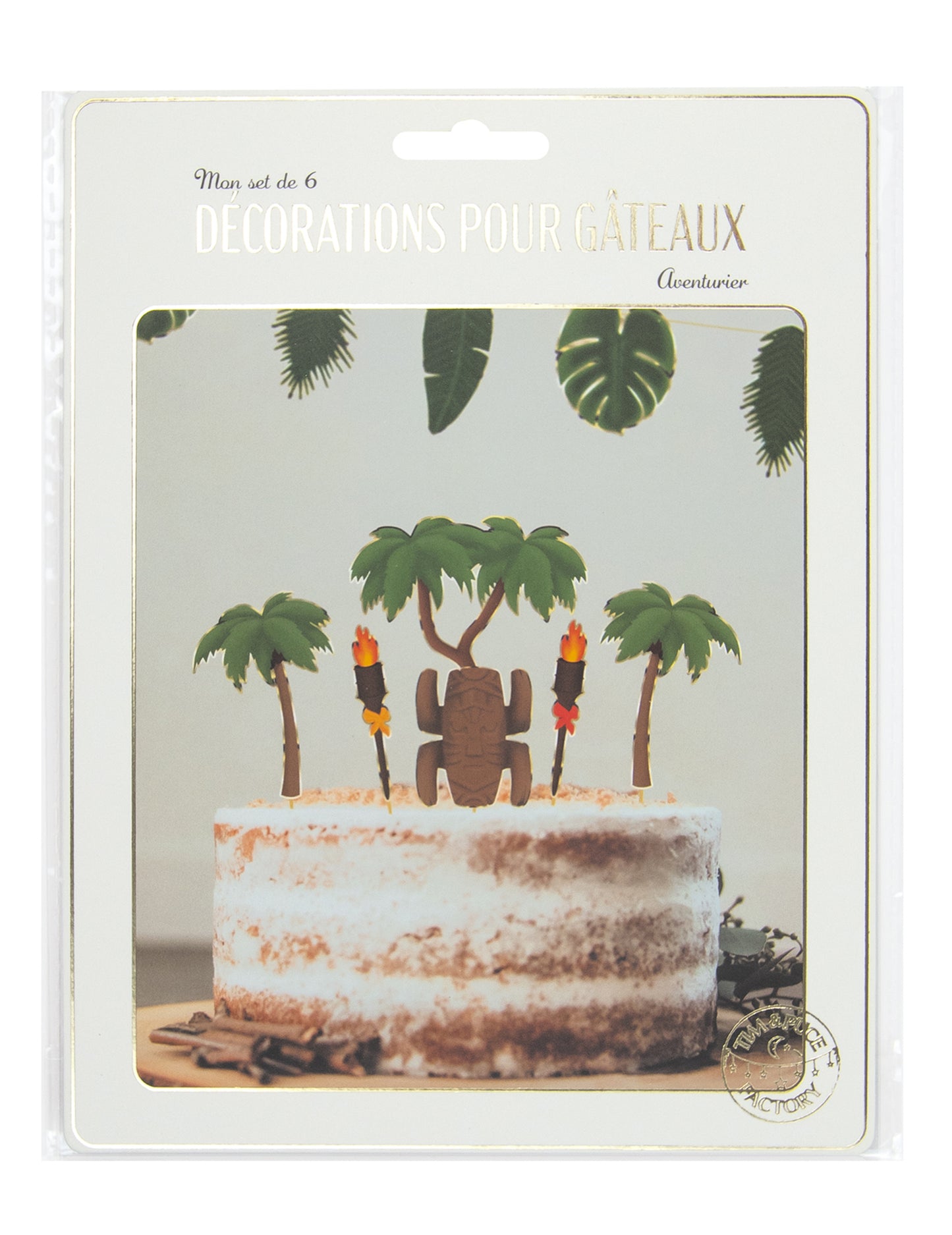 Set od 6 ukrasa za avanturistički kolač