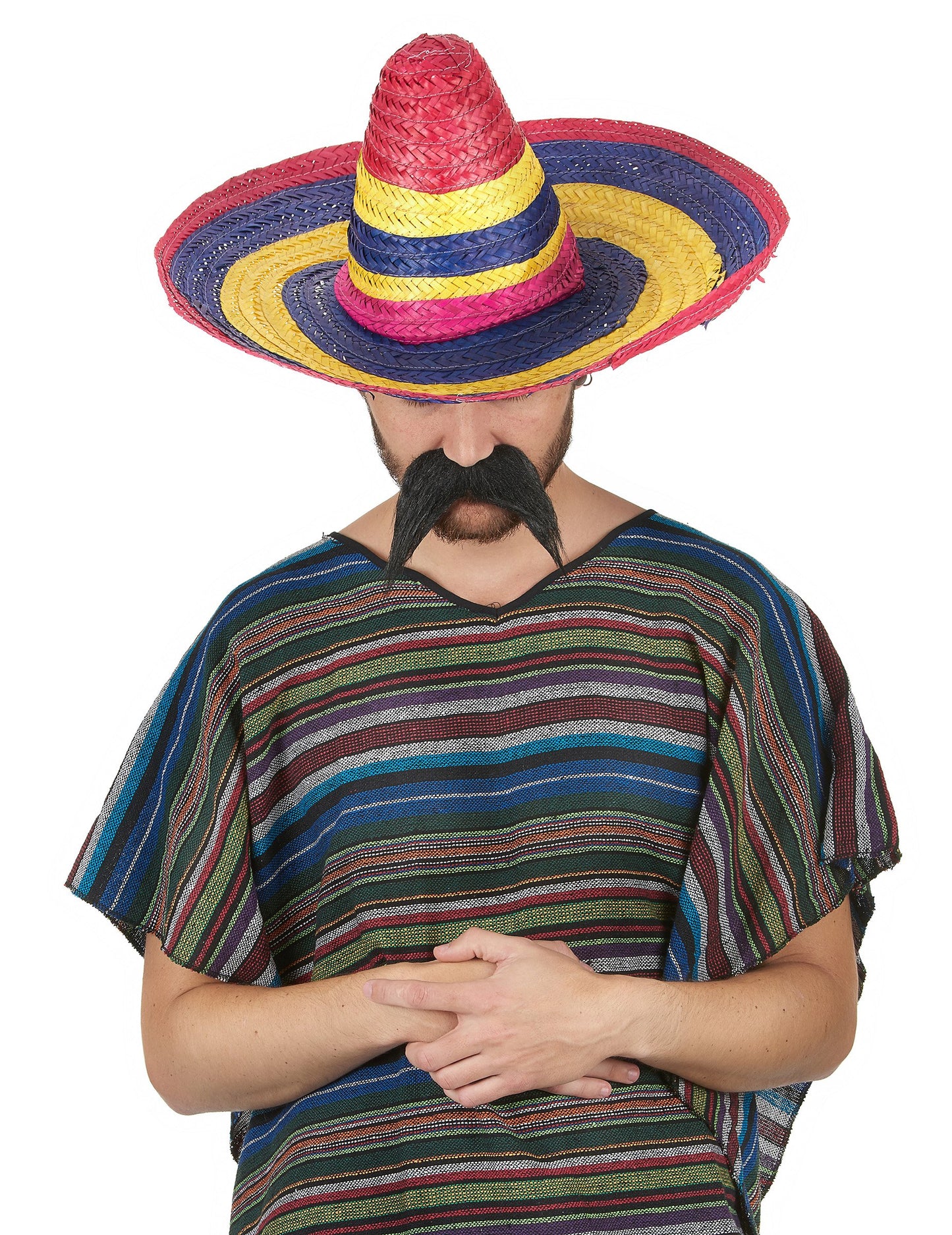 Odrasli raznobojni sombrero 50 cm