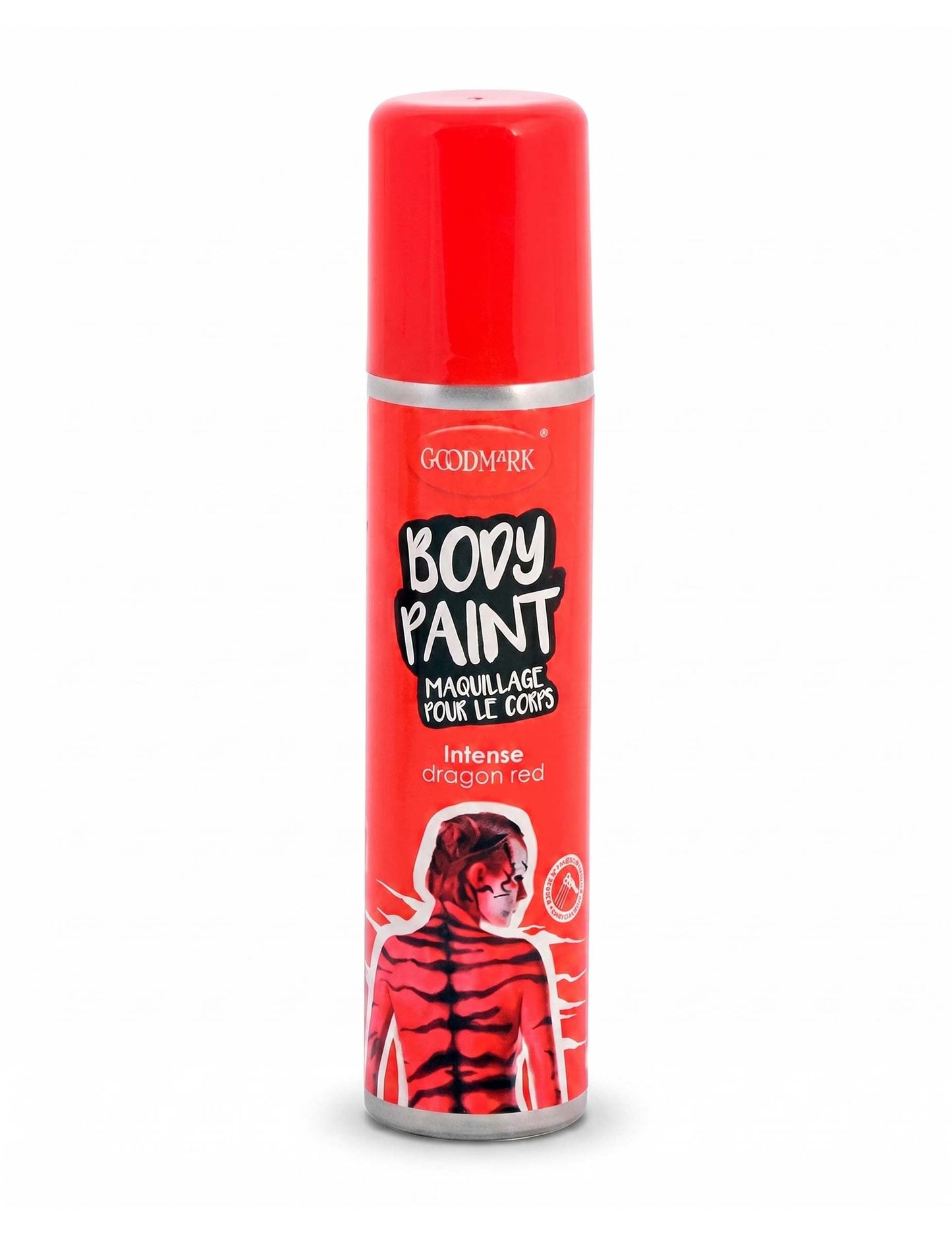 Spray corps et cheveux rouge