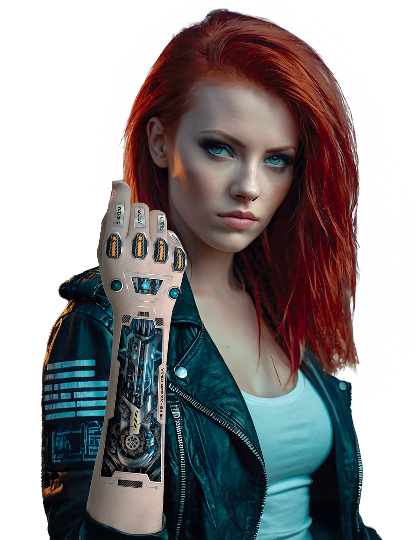 Futuristička tetovaža robotske ruke