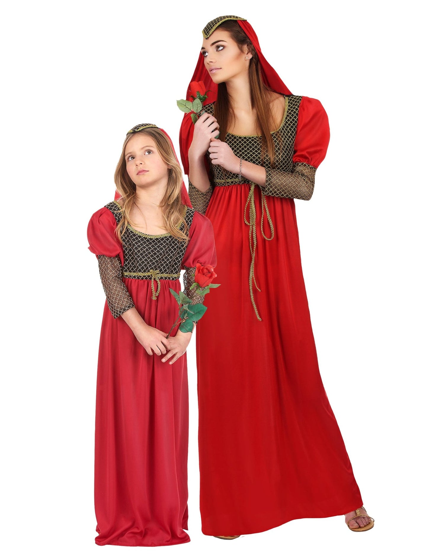 Déguisement de couple Juliette mère et fille