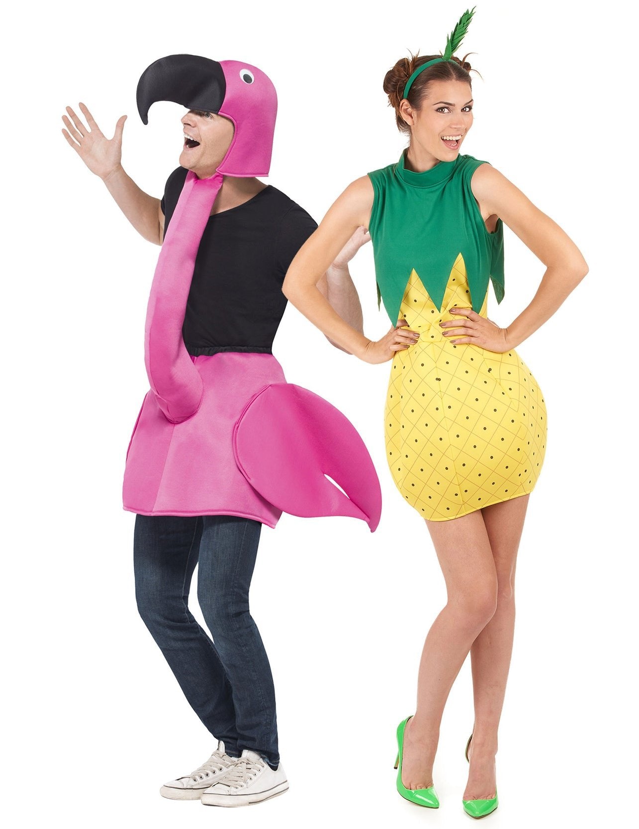 Kostimi za par Flamingo i Ananas