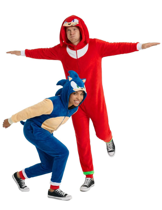 Kostim za par kombinezon Sonic i Knuckles™ za odrasle