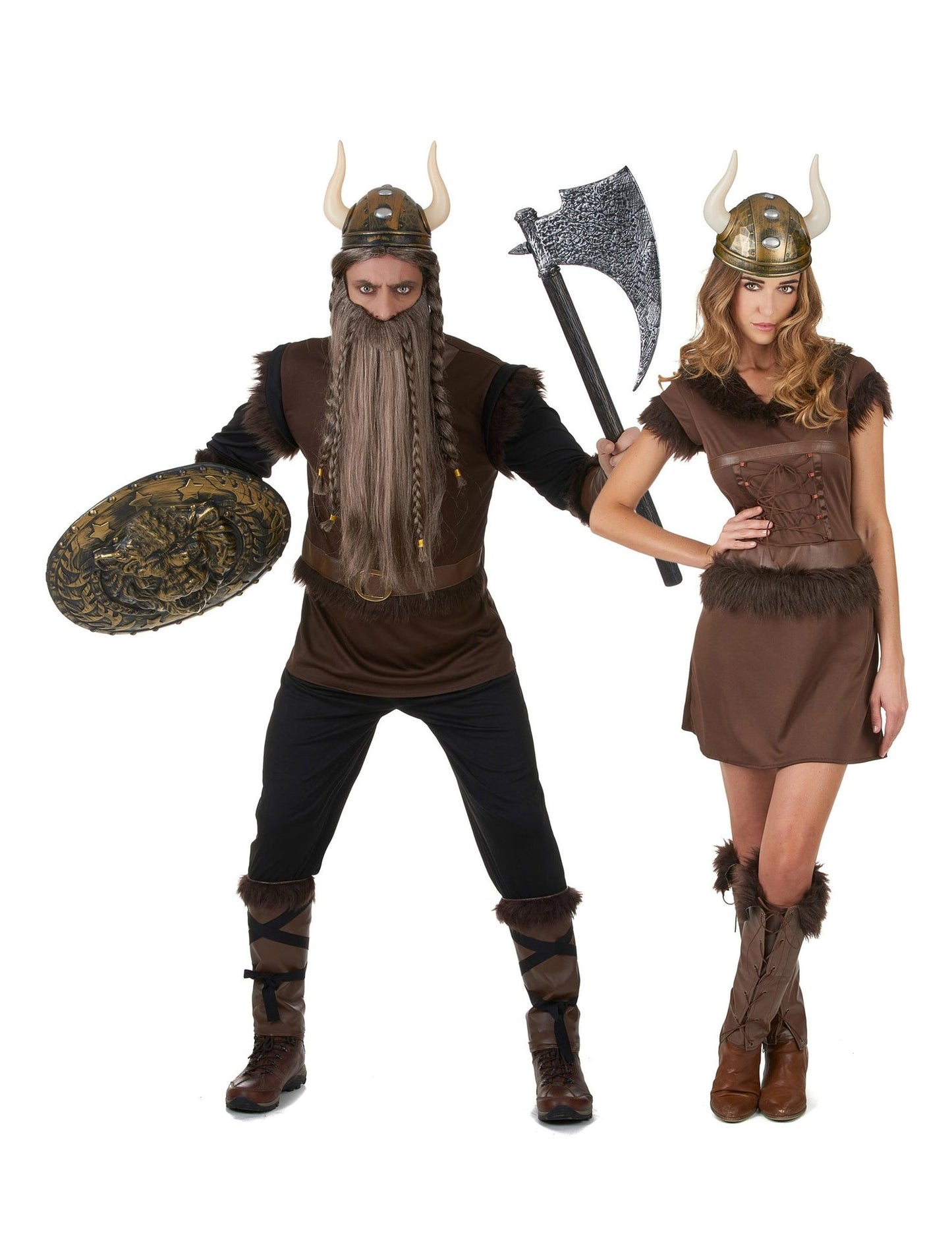 Kostim za odrasli par Vikinga