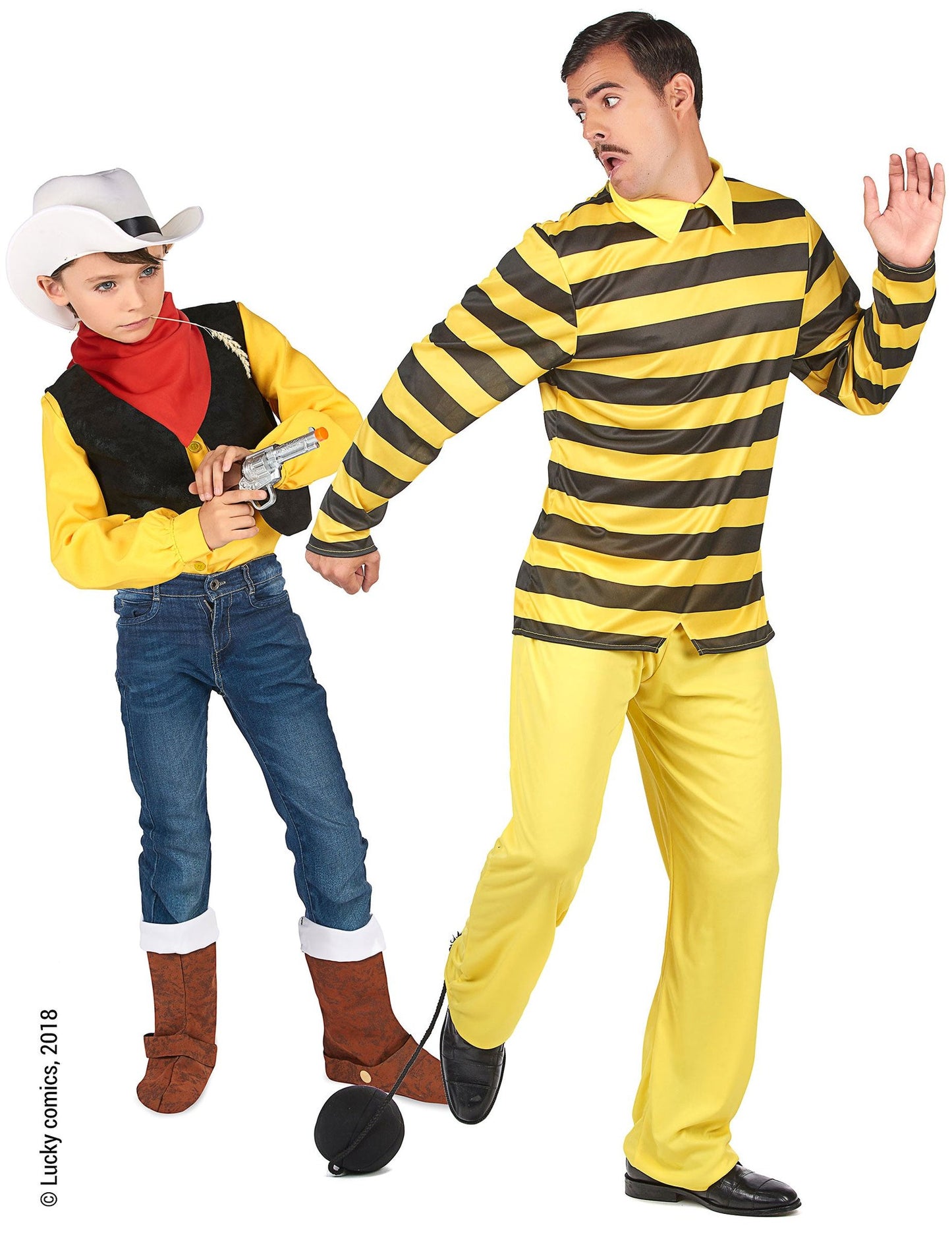 Kostim za par Dalton i Lucky Luke™ otac sin