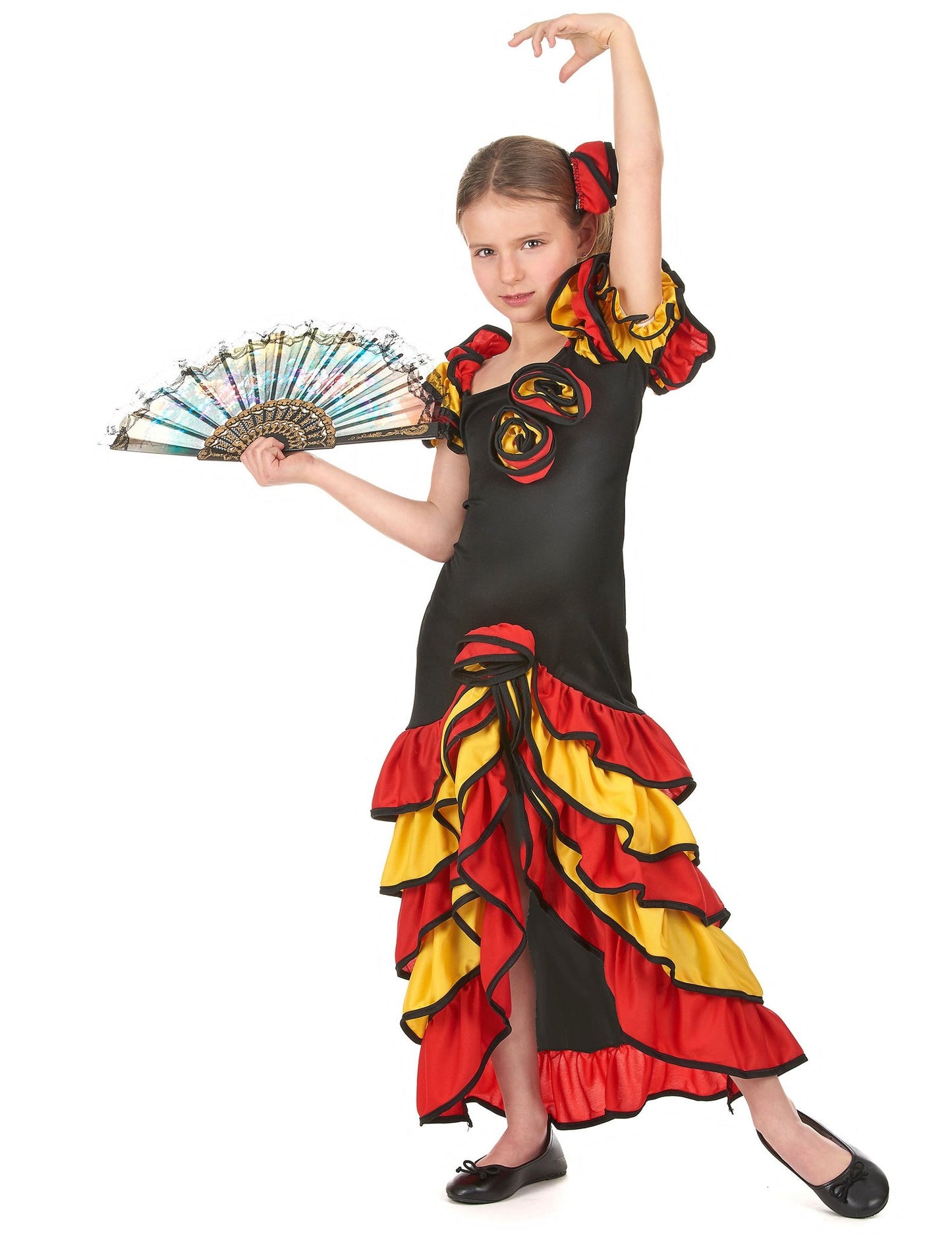 Déguisement de couple danseuse flamenco mère et fille