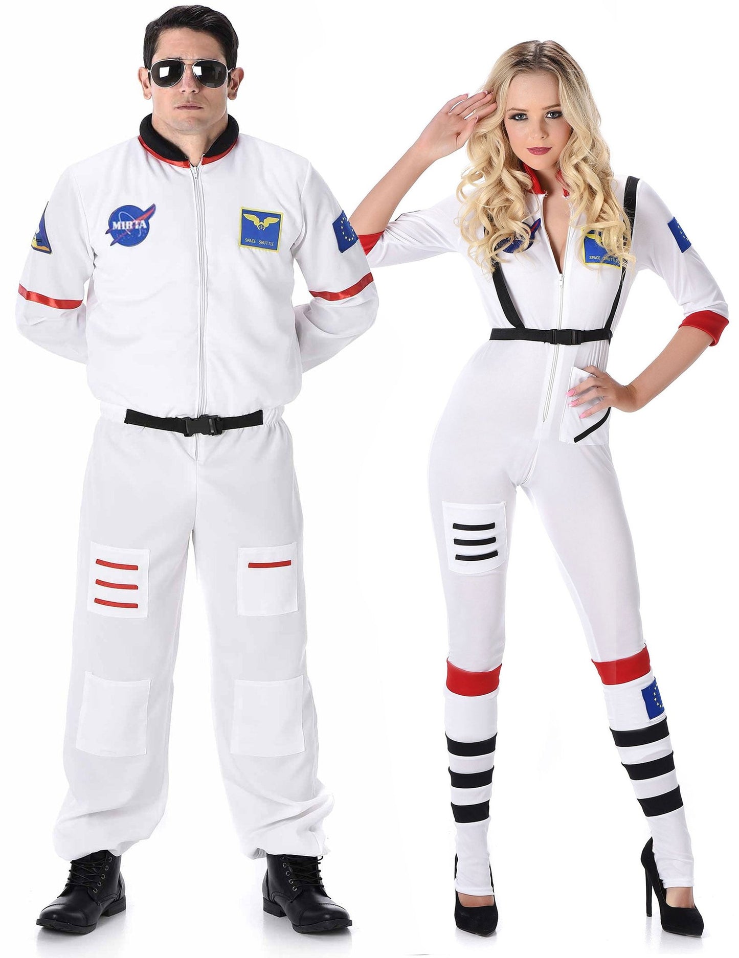 Pari kostimi za odrasle astronaute za par