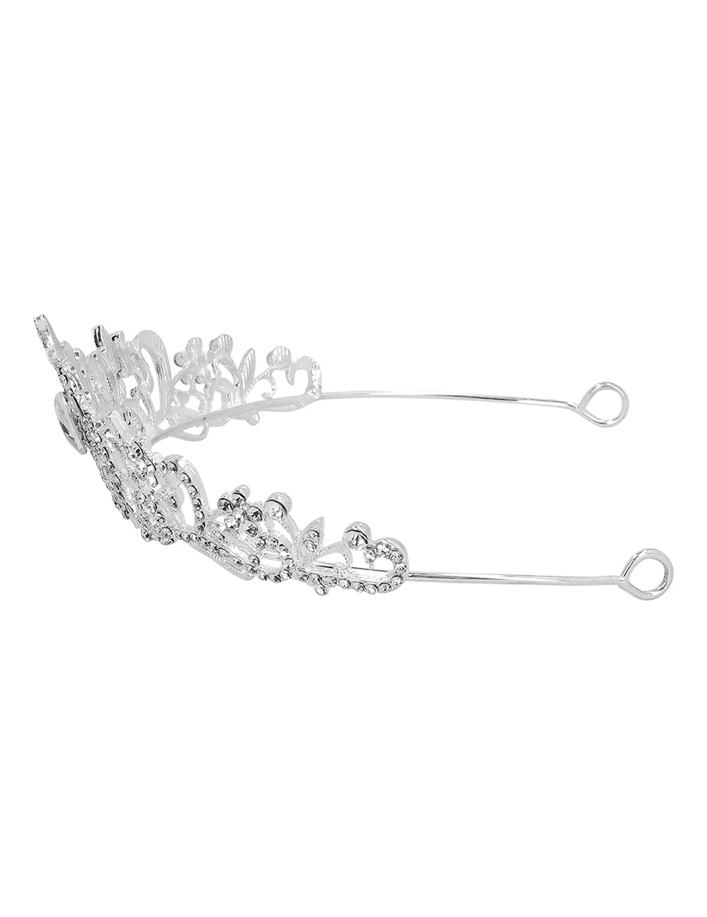 Tiare metalna princeza s rinestone ženama