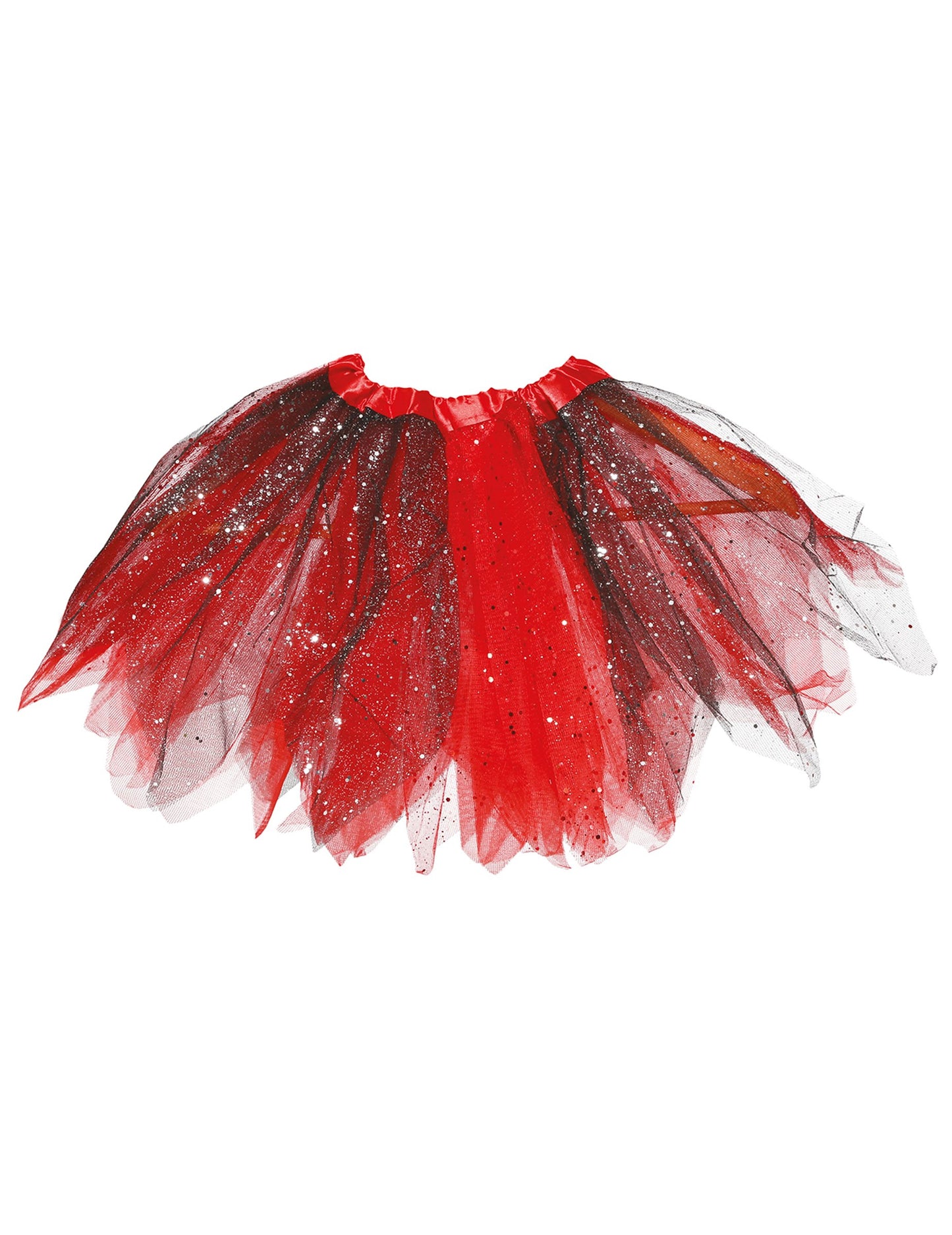 Crno i crveno dvoje -kolor tutu s djevojkama