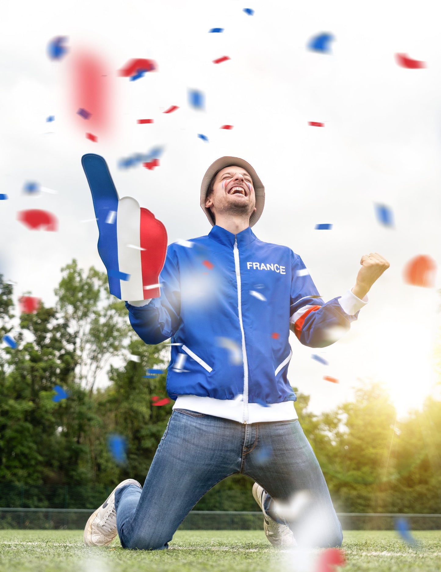 Podrška za jaknu Francuska Man