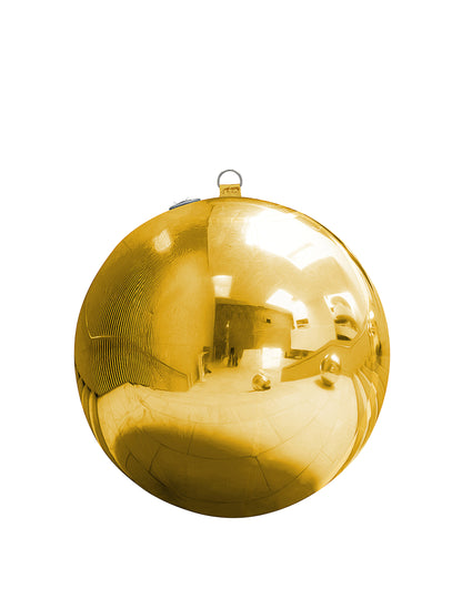 Zlatna napuhavajuća disko kugla 60 cm 