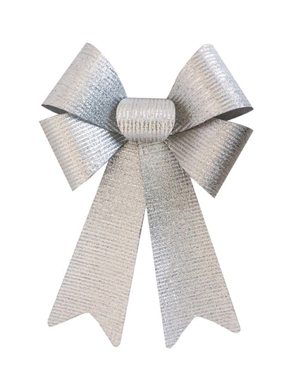 Sjajna srebrna mašna 23 x 38 cm 