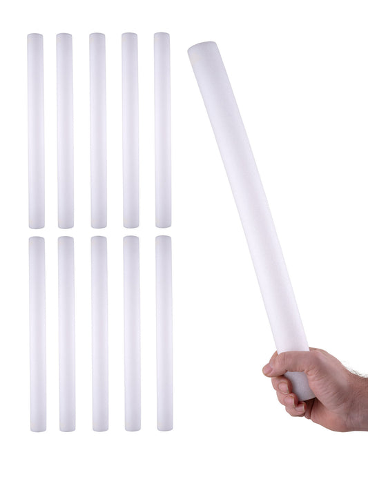 Lot de 10 unités du bâton lumineux LED en mousse pour fête multicolore
