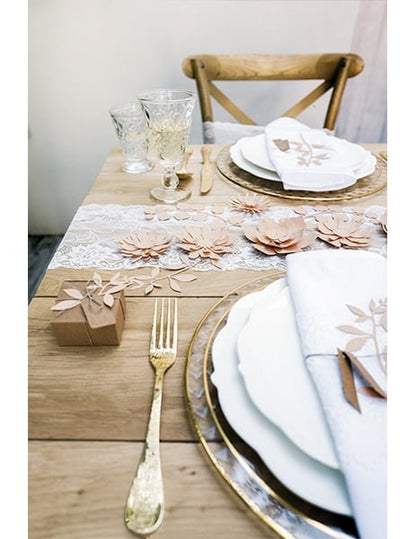 10 kvadratnih kartonskih kutija s naljepnicama od 6 cm