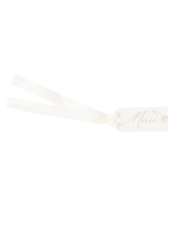 10 zahvalnica za krštenje 5 x 2 cm zlatno cvijeće