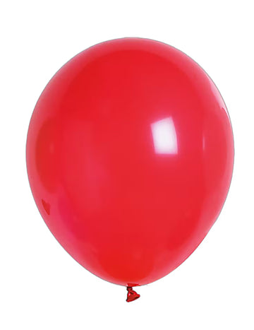 100 metalnih crvenih balona 29 cm