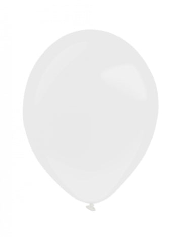 100 mini bijelih lateks balona 13 cm za arku