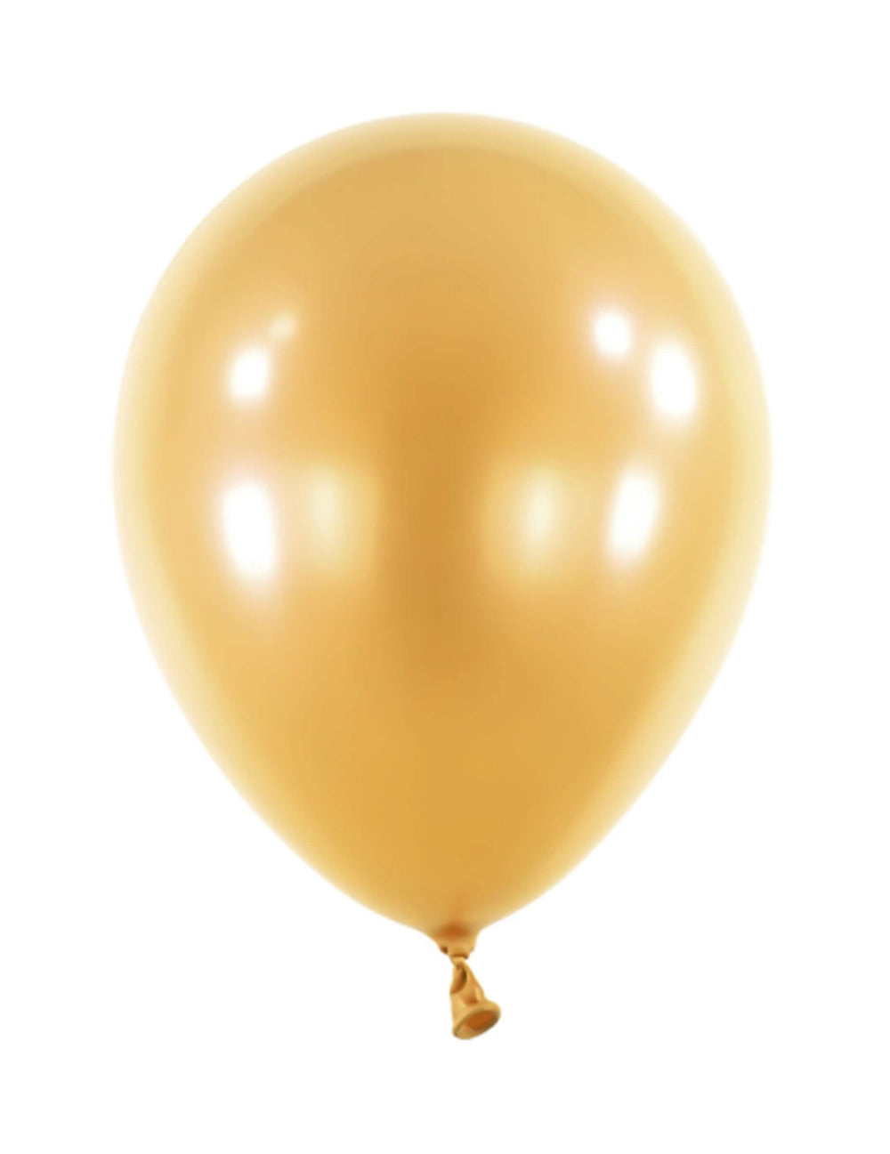 Mini lateks baloni metalik za zlatni luk