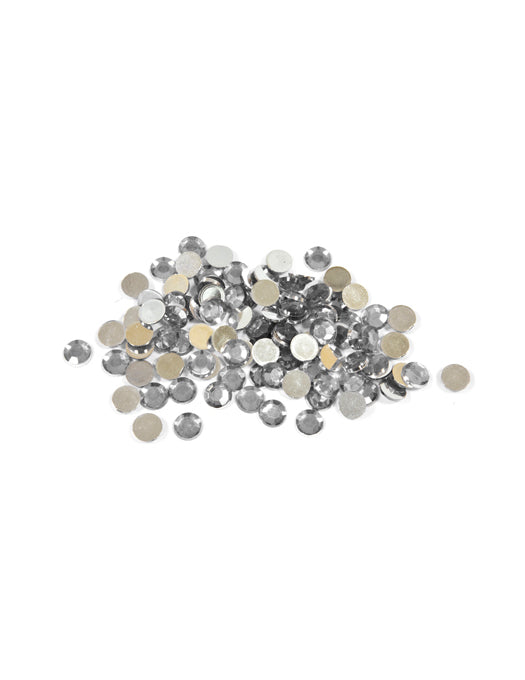 100 malih konfeta srebrne okrugle tablice 0,6 cm