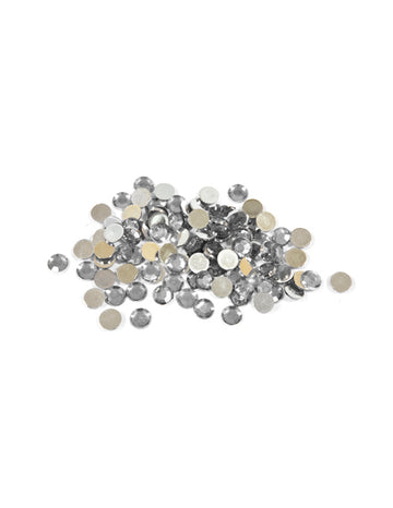 100 malih konfeta srebrne okrugle tablice 0,6 cm