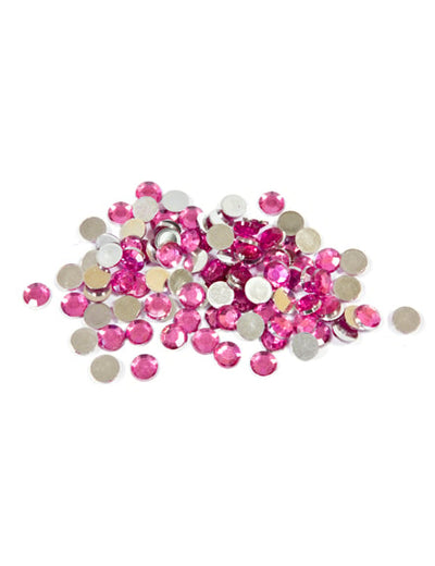Confettis de table ronds pour anniversaire fuchsia