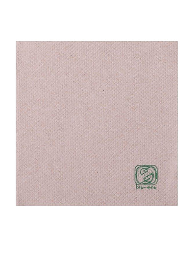 100 koktel salveta od reciklirane vate, 20 x 20 cm cm kompostabilno