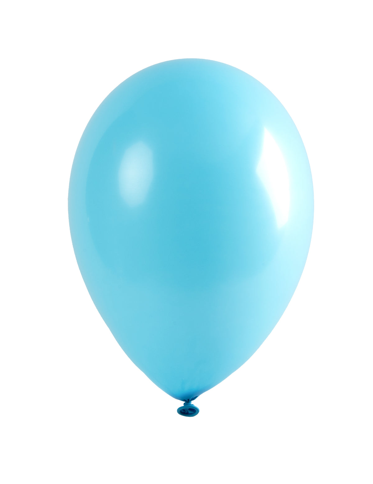 Ballon de baudruche pour fête bleu clair