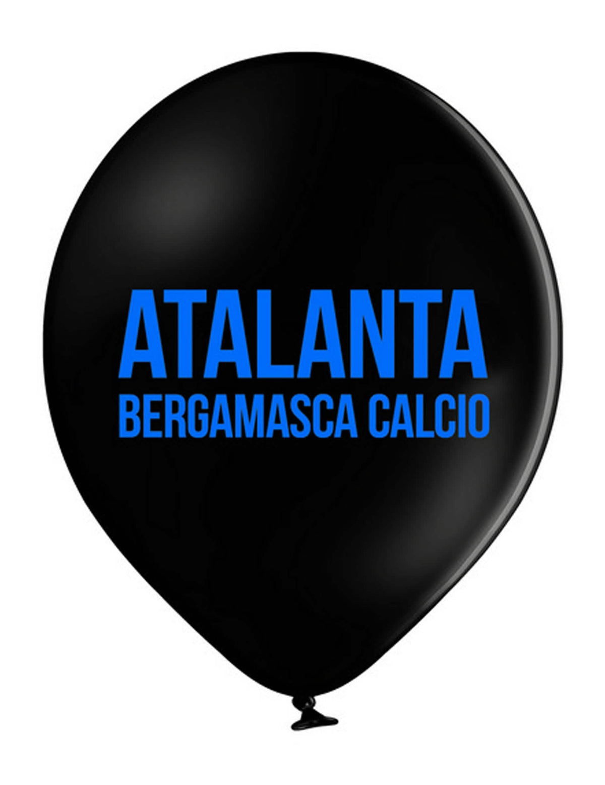12 Atalanta™ plavo-crnih lateks balona 30 cm