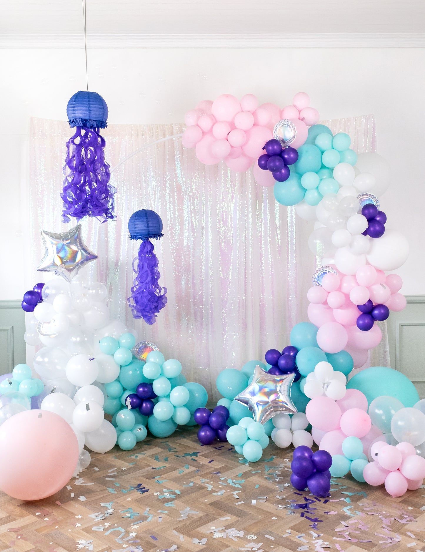 12 prozirnih balona 28 cm