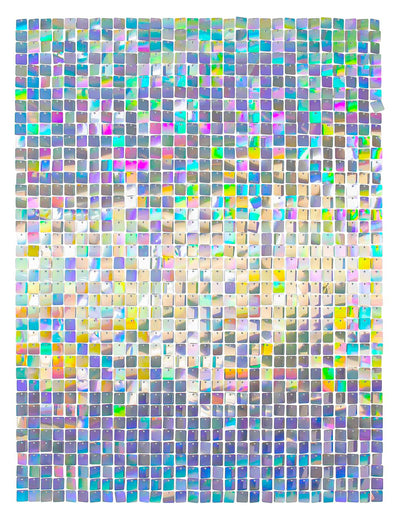 12 pozadinskih panela s iridescentnim sjajem 30 x 30 cm